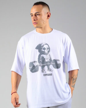 CAMISETA OVERSIZE CALACA GYMBRO